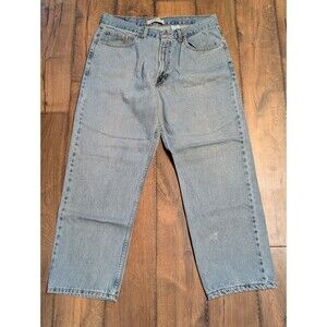 Vintage Levi's 550 Relaxed Fit Jeans Men's Size 38x30 Light Wash